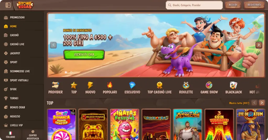 Stone Vegas casino app