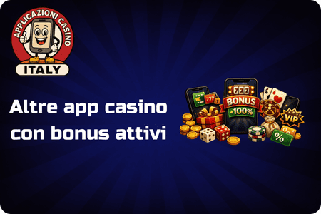 Applicazioni casino promo attive